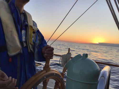 9月17日 函館入港前