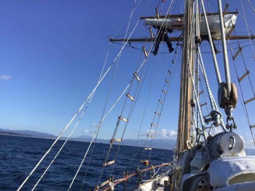 9月17日 函館入港前