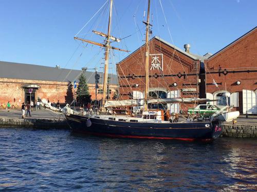 9月19日 函館 赤レンガ前